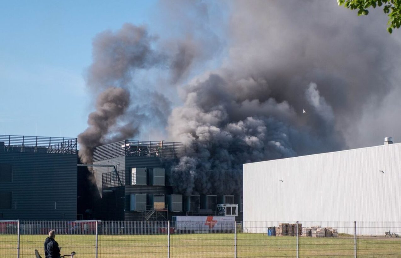 Kandela grandi den data center na Almere ta kousa interupshon digital na Hulanda