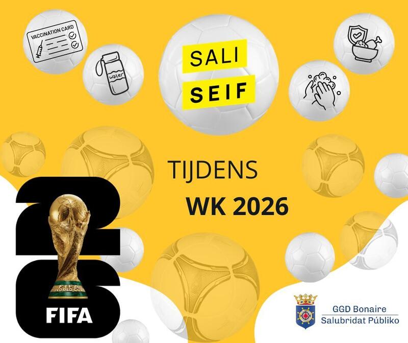 GGD Bonaire ta alertá riba sarampi i otro riesgonan durante Mundial 2026